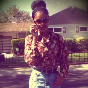 Floral Print Button Up.