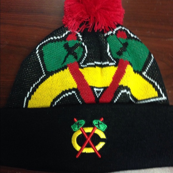 Blackhawks beanie