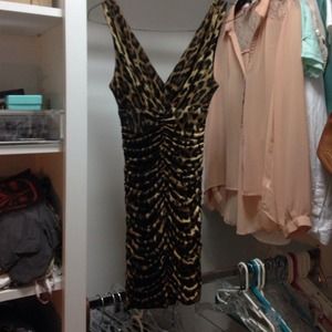 cheetah dress