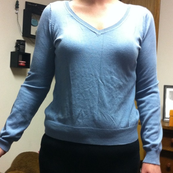 Blue sweater