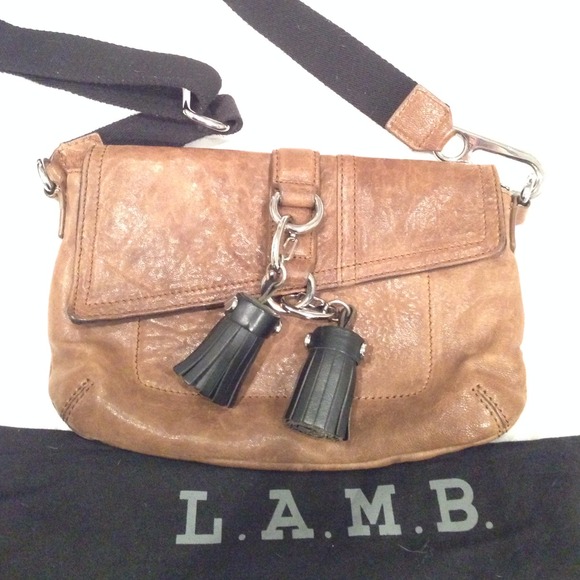 ❌Sold❌L.A.M.B Wright Sash cross body bag