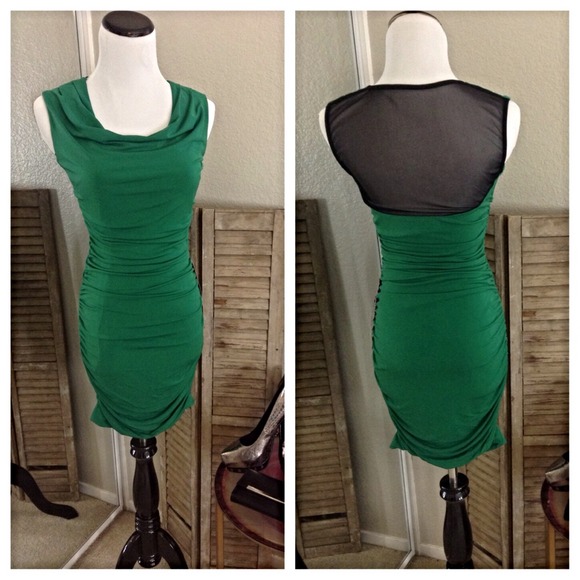 Sweet Storm Dresses & Skirts - Emerald Green Bodycon Dress