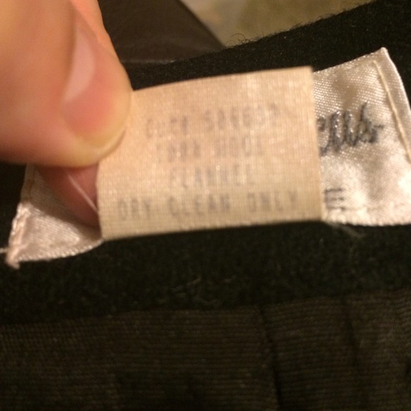 Vintage High-Waisted Wool Shorts/Bottoms Neimans - Picture 4 of 4