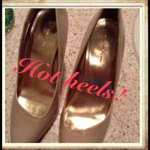 Charlotte Russe Nude Heels Size 8
