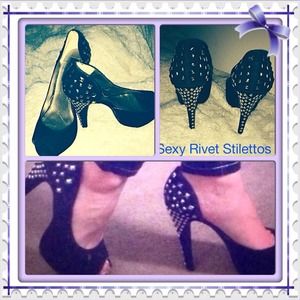 Black Stiletto Heels