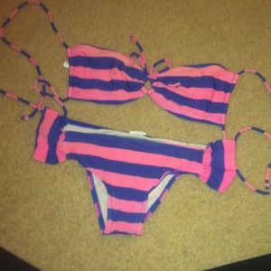 Two piece bathing suit
