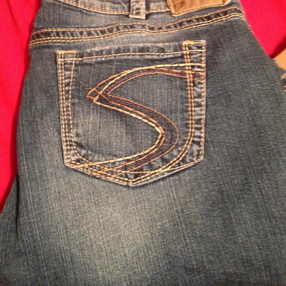 Silver jeans never worn only washed