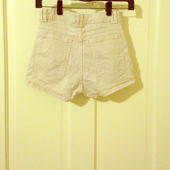 American Apparel high denim/khaki shorts
