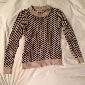Patterned sweater