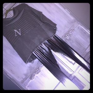 NWOT Liquid Pewter Leggings