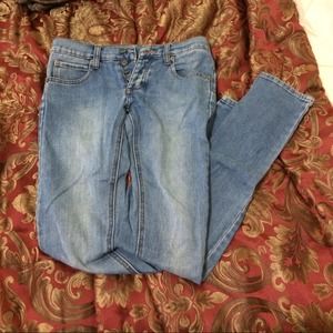 Cheap Monday Narrow Jean in Tint Blue