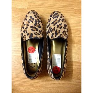Candie's Cheetah Flat Loafers