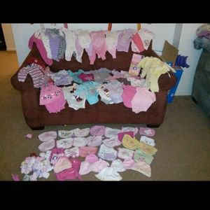 Girl newborn clothes