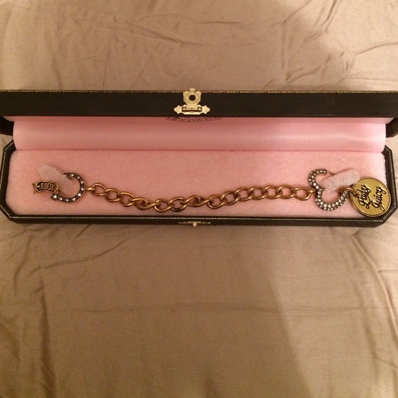 Authentic Juicy couture charm bracelet