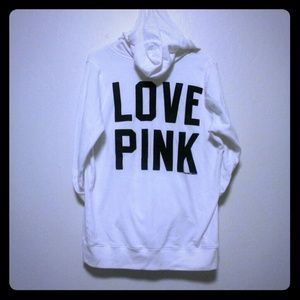VS pink hoodie