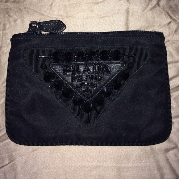 Authentic prada coin purse