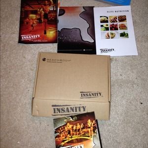 Insanity DVD complete all 13 DVDs with guides