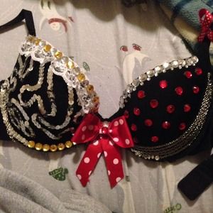Handmade Minnie Mouse bra