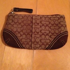 Authentic Coach coin purse