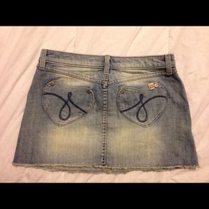 #SOLD# Juicy Couture Denim Skirt Size 26