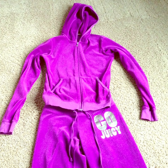 Juicy velour jumpsuit -perfect condition!