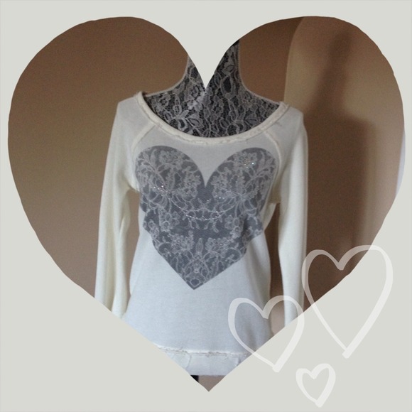 wet seal Sweaters - Heart Sweater