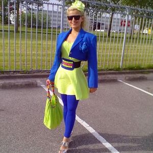 Green bag with beads