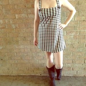 Houndstooth Dress.