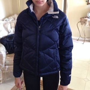 Navy Blue Northface Jacket