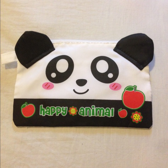 Super cute panda make up bag