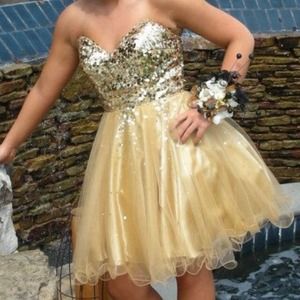 prom dress,  worn once & in perfect condition
