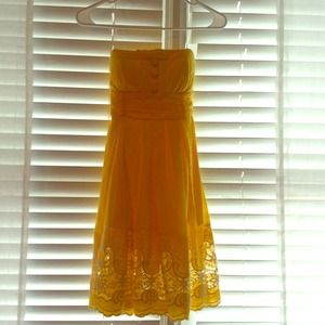 Cute yellow Sun Dress!