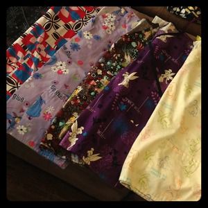 Reserved scrub tops!