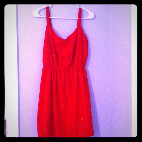 Red Sun Dress