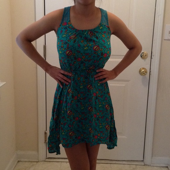HELLO KITTY print dress
