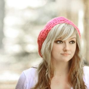 Plush Pink Handmade Beret