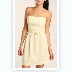 SOLD! Tommy girl dress small- yellow