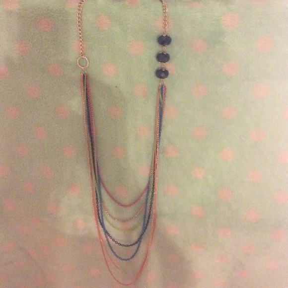 Liz claiborne vintage fashion necklace! - Picture 2 of 2