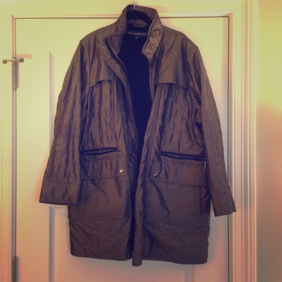 All-Weather Kristen Blake Overcoat - Metallic!