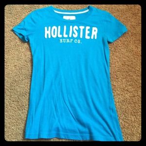 Blue Hollister T shirt size S