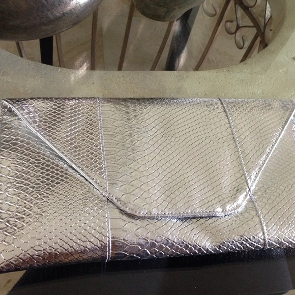 Silver clutch!