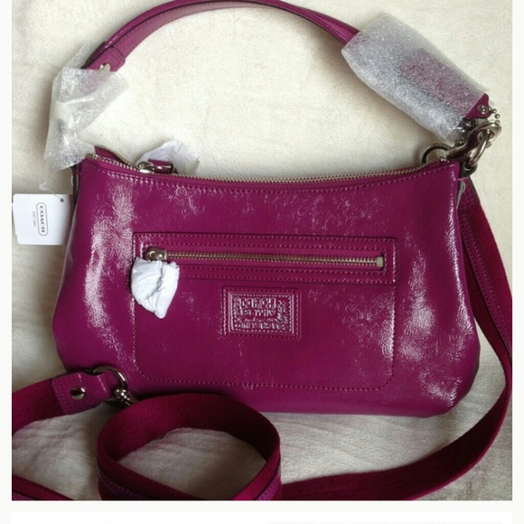 Nwot coach purse real scarf