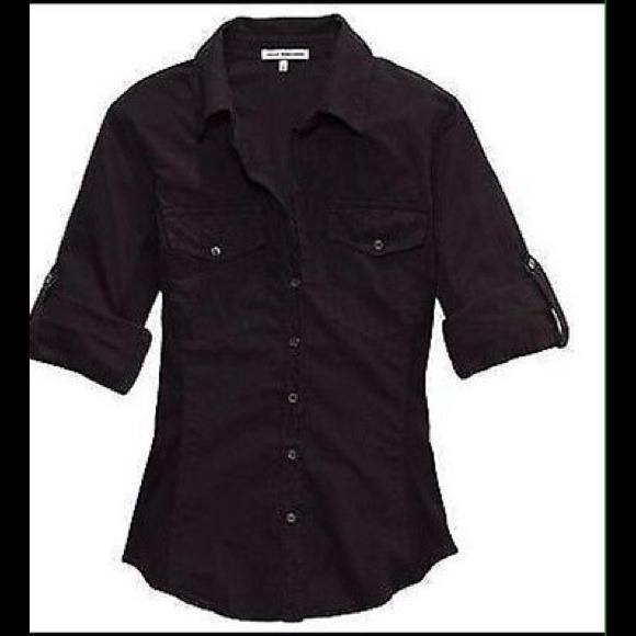 Sold-James Perse Standard Contrast Panel Top