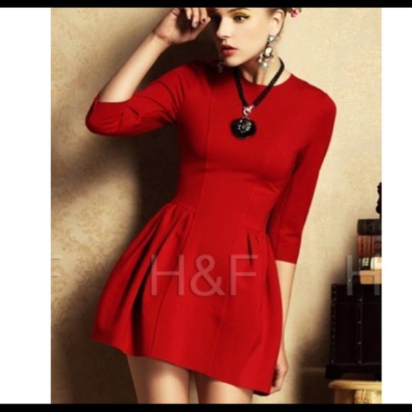 NEW red dress