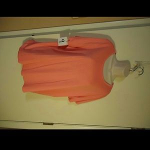 9 Lands End T shirt carnation pink