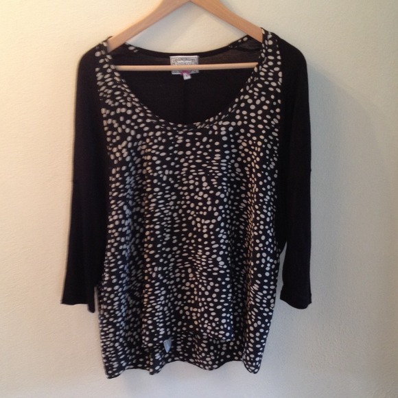 🚫🚫SOLD🚫🚫. Anthropologie Baraschi Polka Dot Top