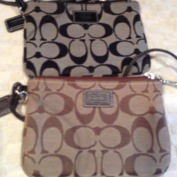 Coach wristlets