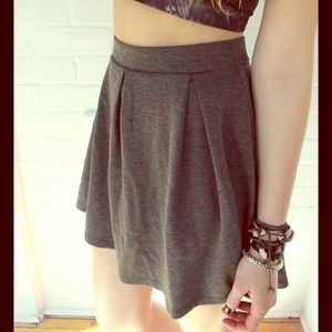Grey Skater Skirt, unworn BUY 2 GET 1 FREE!