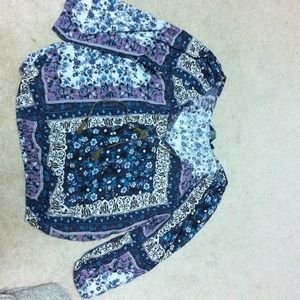 Flower top/blouse bundle