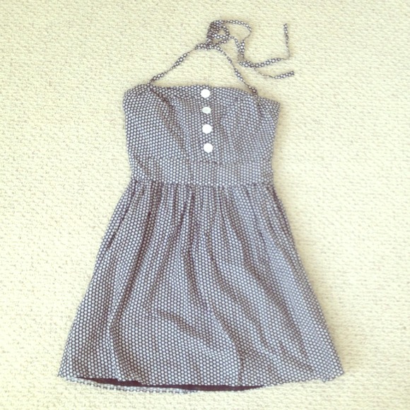 Unique Black and White Dress